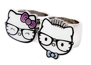 Anéis Hello Kitty / Imagens Fofas para Tumblr, We Heart it, etc