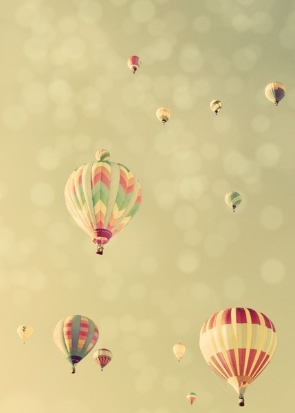 Muitos balões / Imagens Fofas para Tumblr, We Heart it, etc