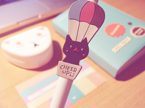 Caneta Cheer Up / Imagens Fofas para Tumblr, We Heart it, etc
