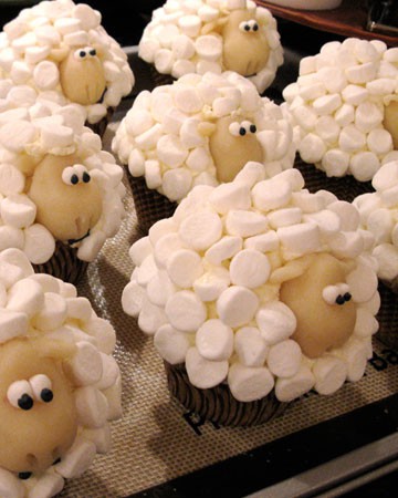Cupcakes Ovelhinhas / Imagens Fofas para Tumblr, We Heart it, etc