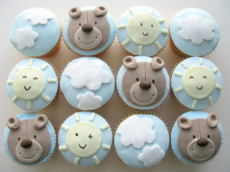 Cupcakes Ursinhos / Imagens Fofas para Tumblr, We Heart it, etc