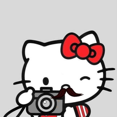 Hello Kitty Fotógrafa II / Imagens Fofas para Tumblr, We Heart it, etc
