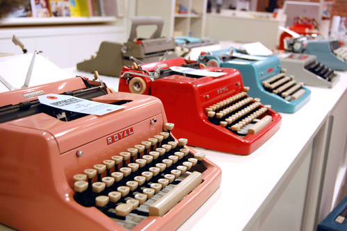 Vintage: Máquina de Escrever / Imagens Fofas para Tumblr, We Heart it, etc