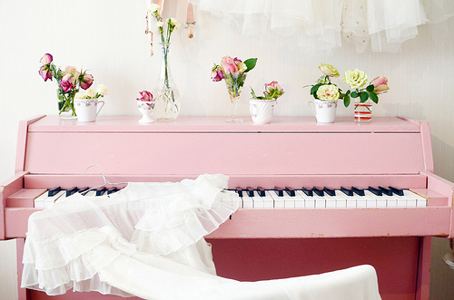 Piano Rosa II / Imagens Fofas para Tumblr, We Heart it, etc