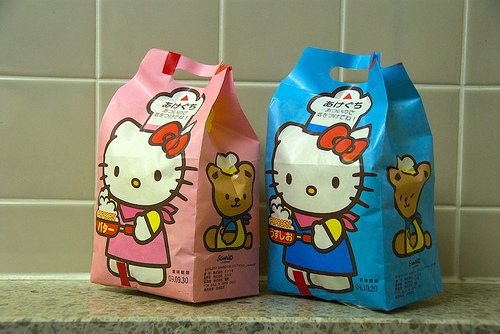 Pipoca de Microondas Hello Kitty / Imagens Fofas para Tumblr, We Heart it, etc