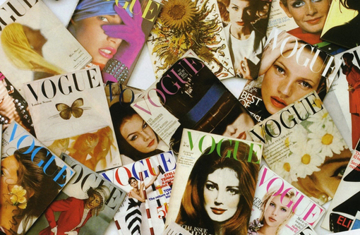 Revistas Vogue Antigas / Imagens Fofas para Tumblr, We Heart it, etc