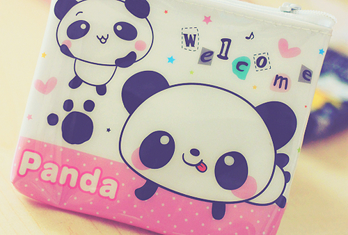 Welcome Panda / Imagens Fofas para Tumblr, We Heart it, etc