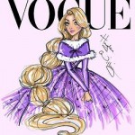 Princesas Disney na capa da Vogue - Rapunzel
